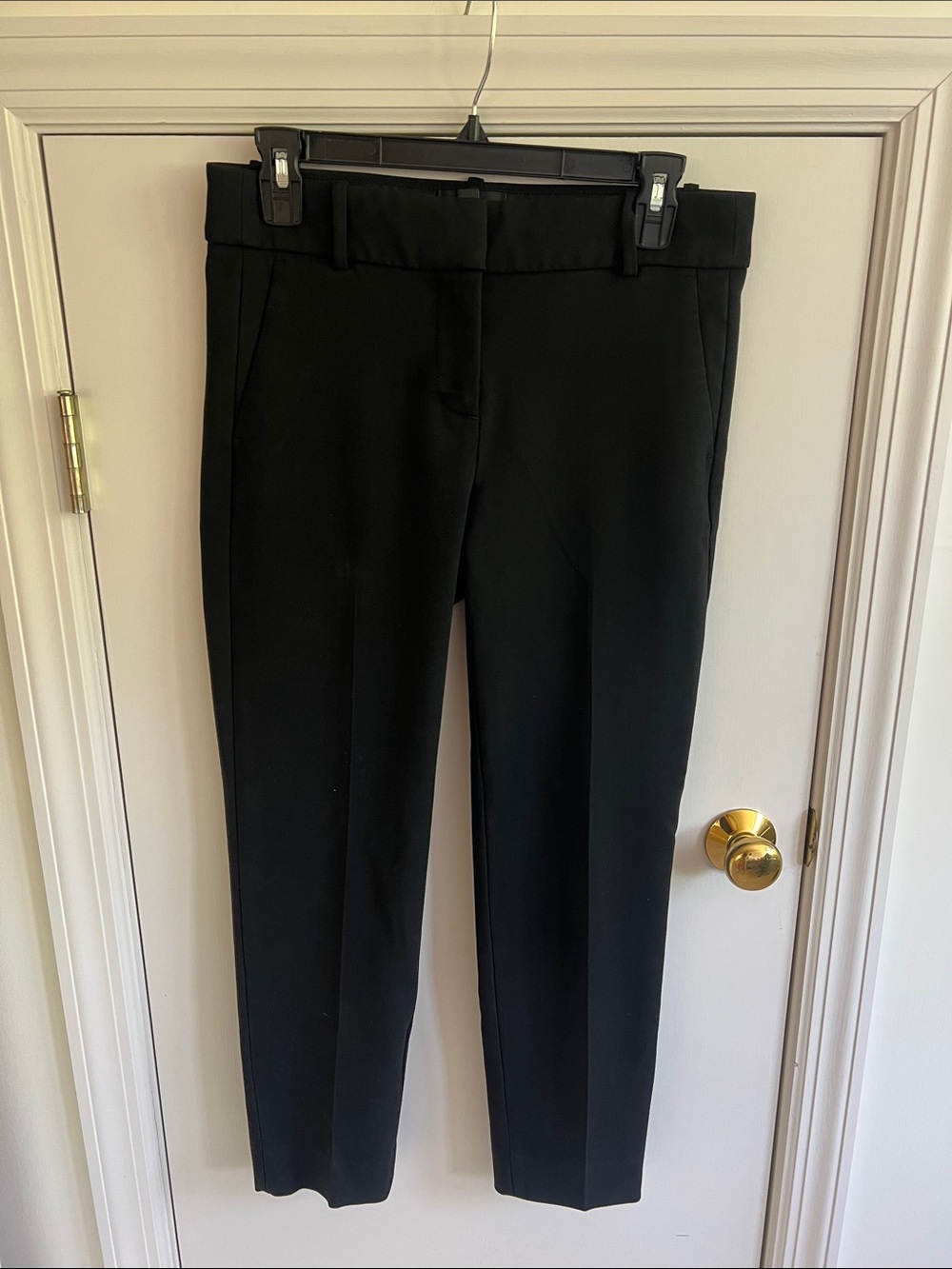J. Crew Black Cameron Slim Crop Pant